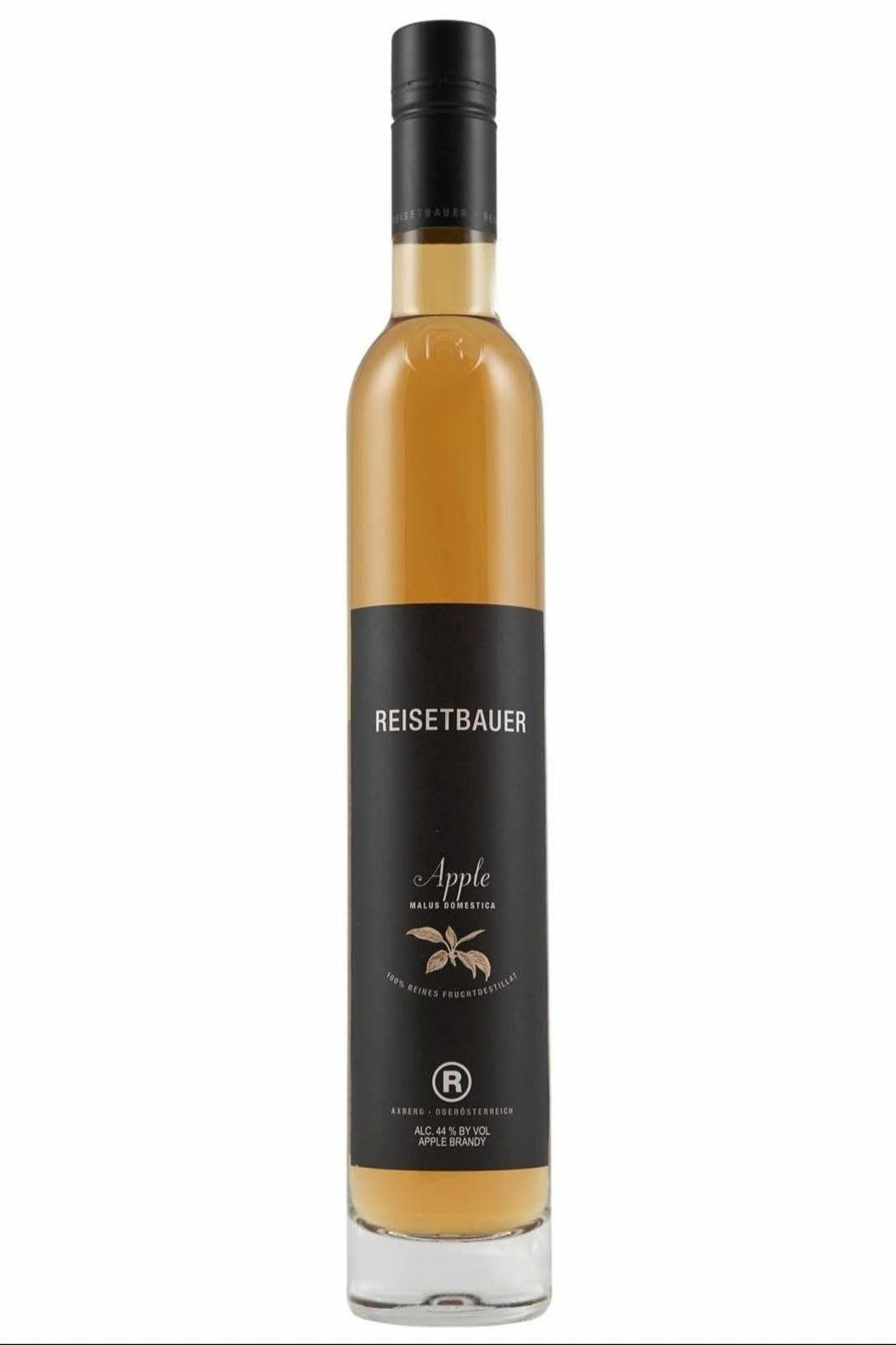Bottle of Reisetbauer Eau De Vie Williams Apple in Oak Barrel (375ml)-Spirits-Flatiron SF