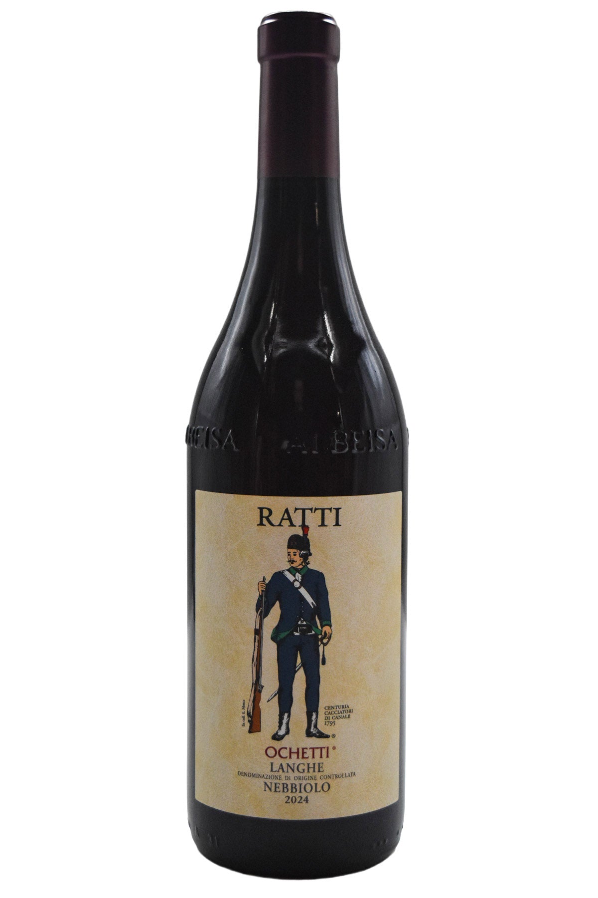 Bottle of Renato Ratti Langhe Nebbiolo Occhetti 2024-Red Wine-Flatiron SF