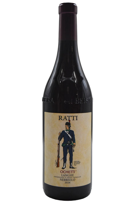 Bottle of Renato Ratti Langhe Nebbiolo Occhetti 2024-Red Wine-Flatiron SF