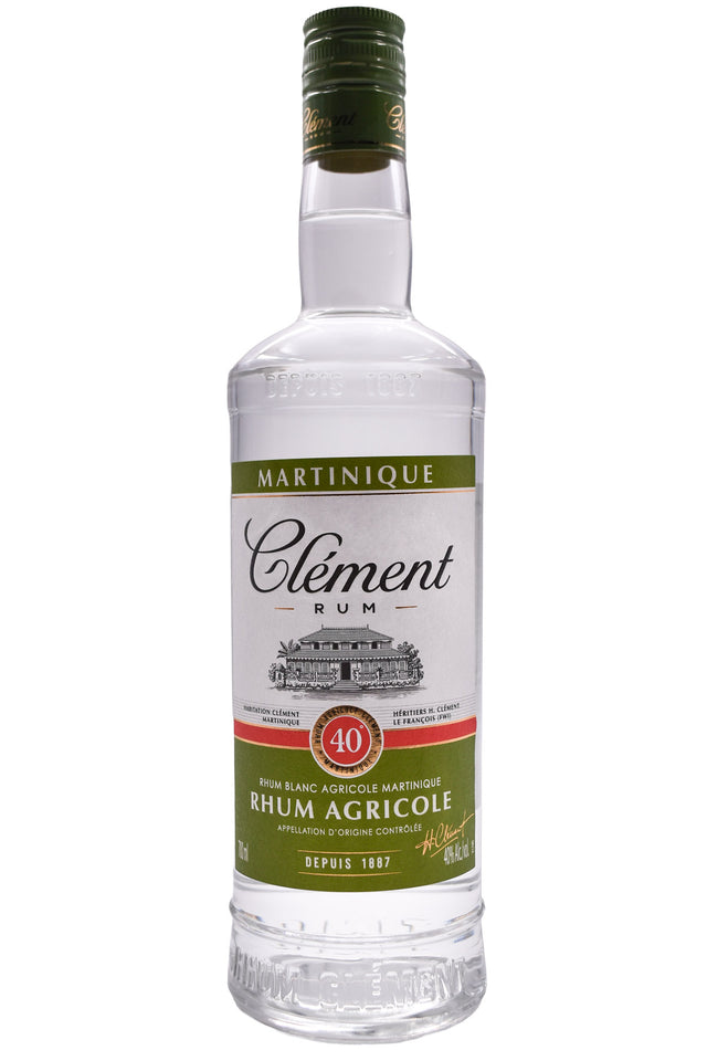 Bottle of Rhum Clement Agricole Blanc Rum-Spirits-Flatiron SF