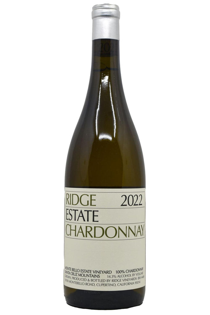 Bottle of Ridge Vineyards Estate Chardonnay 2022-Red Wine-Flatiron SF