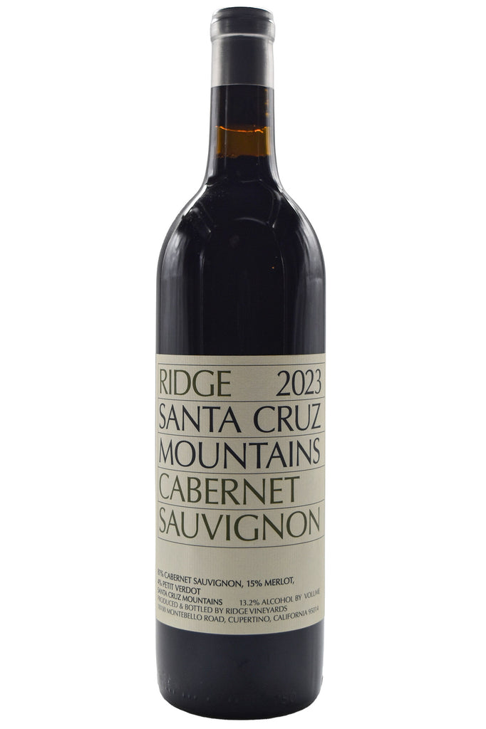 Bottle of Ridge Vineyards Santa Cruz Mountains Cabernet Sauvignon 2023-Red Wine-Flatiron SF
