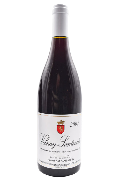 Bottle of Robert Ampeau & Fils Volnay Santenots 2002-Red Wine-Flatiron SF