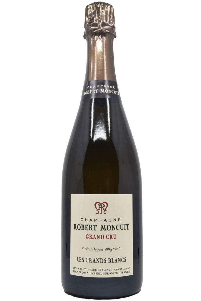 Bottle of Robert Moncuit Champagne BdB Extra Brut Les Grands Blancs NV-Sparkling Wine-Flatiron SF