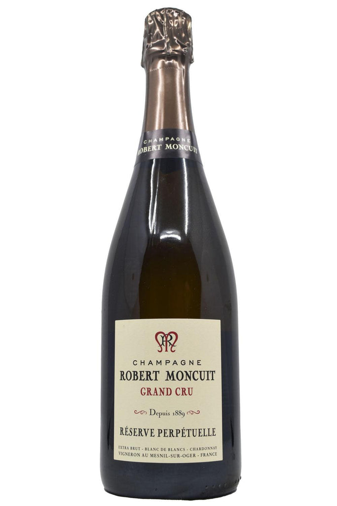 Bottle of Robert Moncuit Champagne Extra Brut BdB Grand Cru Reserve Perpetuelle NV-Sparkling Wine-Flatiron SF