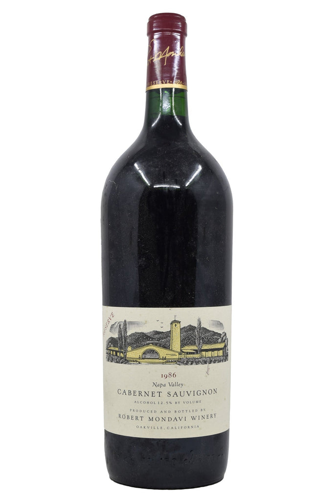 Bottle of Robert Mondavi Oakville Cabernet Sauvignon Reserve 1986 (1.5L)-Red Wine-Flatiron SF