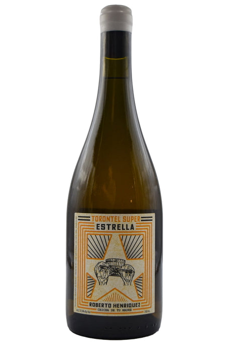 Bottle of Roberto Henriquez Torontel Super Estrella 2023-Orange Wine-Flatiron SF