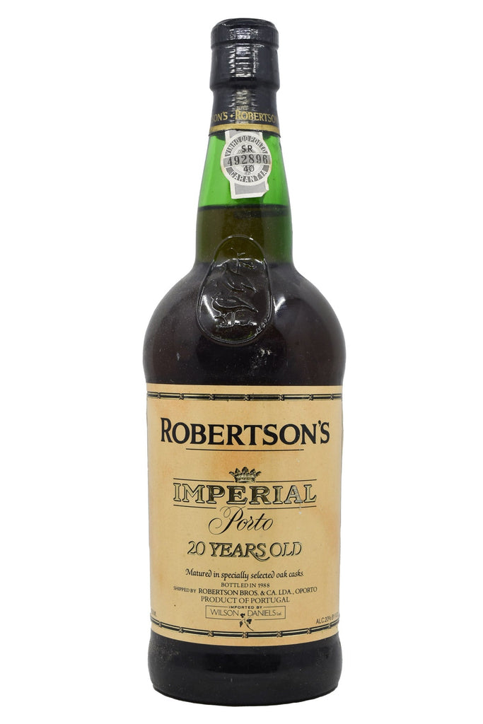 Bottle of Robertson's Imperial 20 Years Old Tawny Porto [Bottled in 1988]-Fortified Wine-Flatiron SF