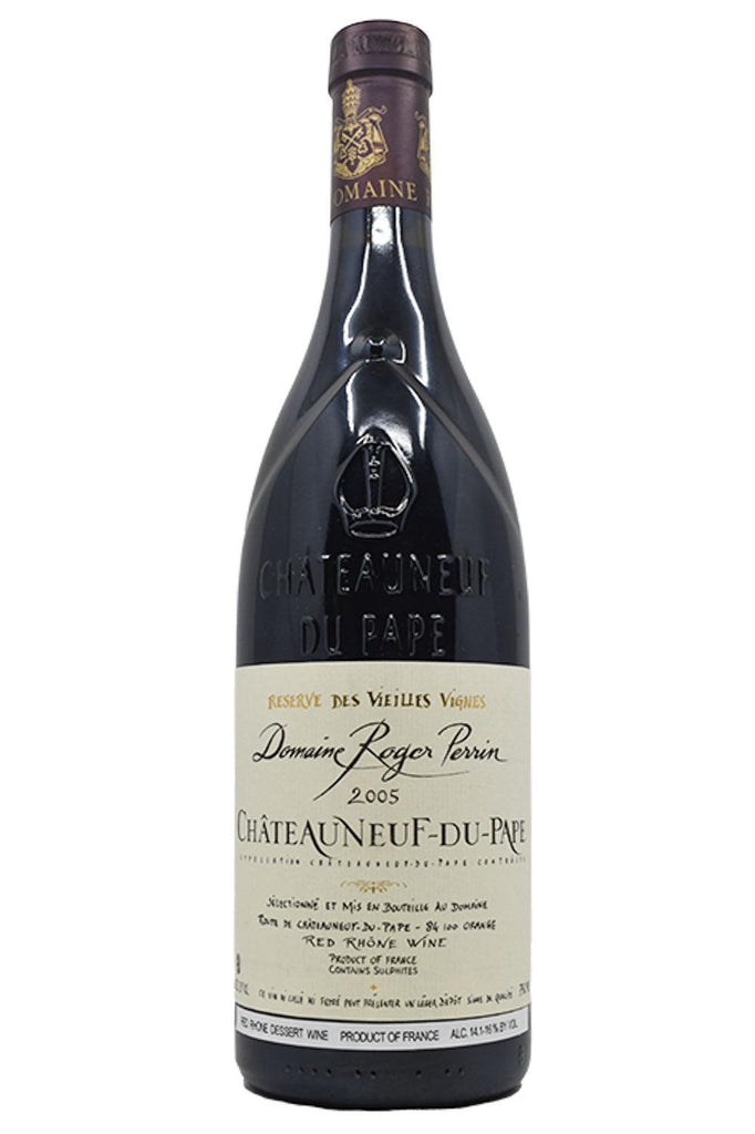 Bottle of Roger Perrin Chateauneuf-du-Pape Reserve des Vieilles Vignes 2005-Red Wine-Flatiron SF