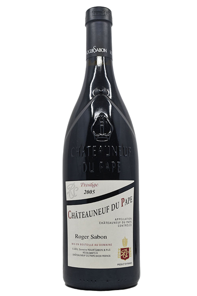 Bottle of Roger Sabon Chateauneuf-du-Pape Cuvee Prestige 2005-Red Wine-Flatiron SF