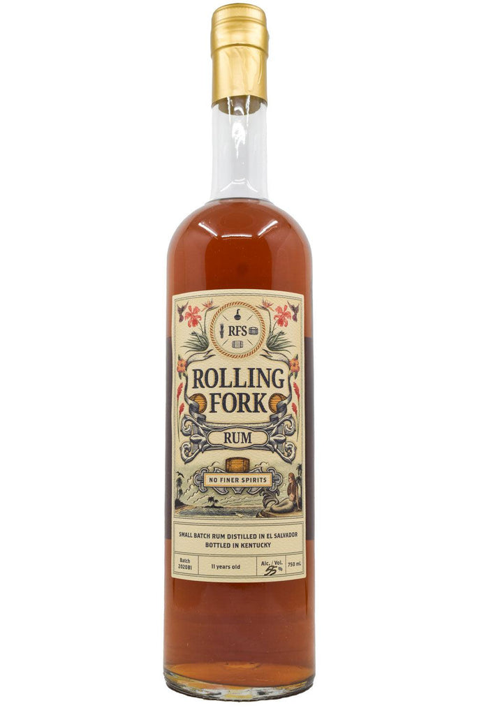 Bottle of Rolling Fork 11 Year El Salvador Rum-Spirits-Flatiron SF