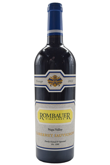 Bottle of Rombauer Napa Valley Cabernet Sauvignon 2022-Red Wine-Flatiron SF