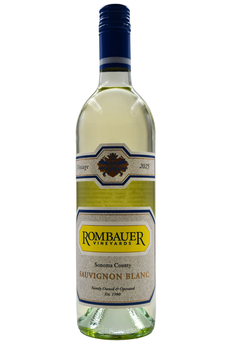 Bottle of Rombauer Sauvignon Blanc 2025-White Wine-Flatiron SF