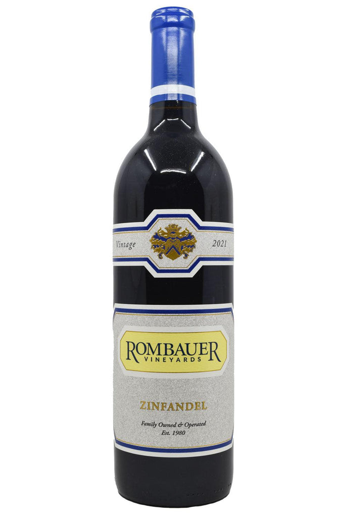 Bottle of Rombauer Zinfandel 2021-Red Wine-Flatiron SF