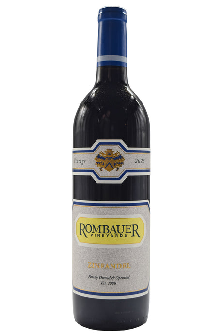 Bottle of Rombauer Zinfandel 2023-Red Wine-Flatiron SF