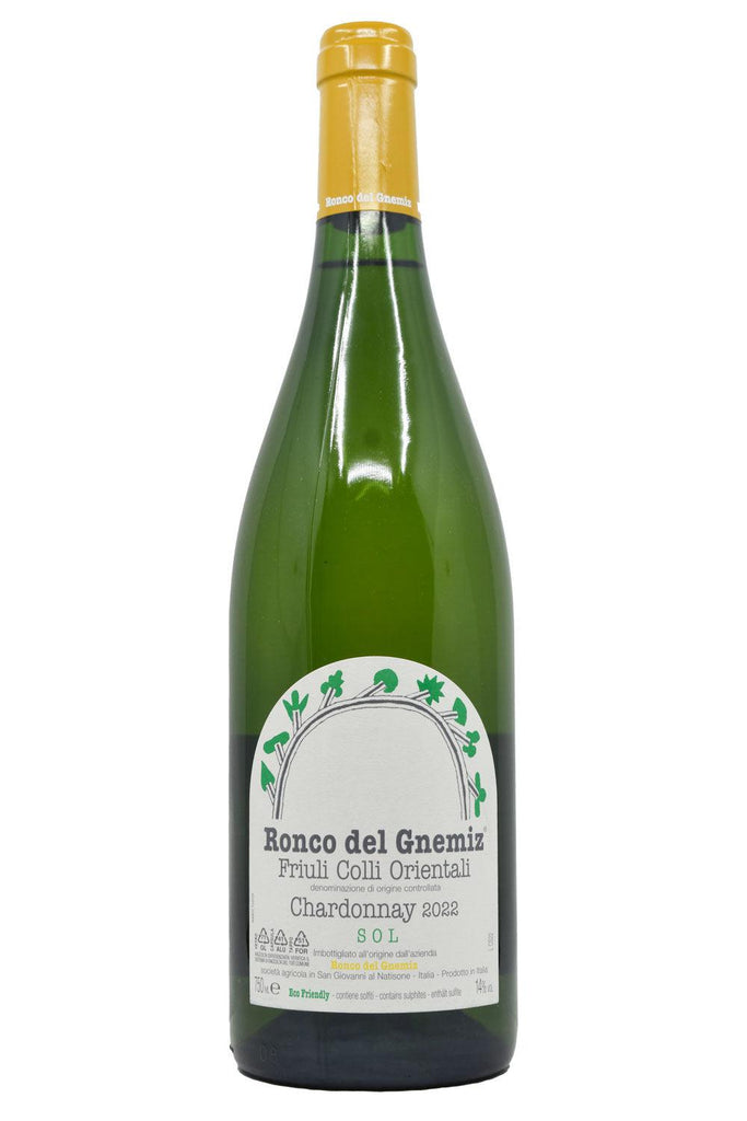 Bottle of Ronco del Gnemiz Friuli Chardonnay Sol 2022-White Wine-Flatiron SF