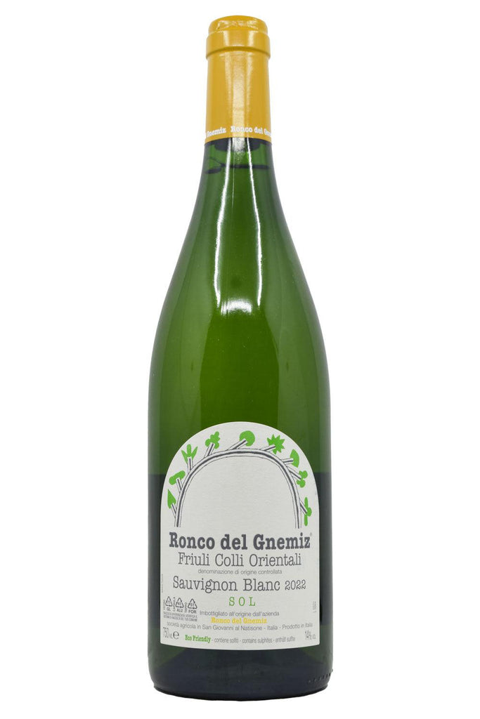 Bottle of Ronco del Gnemiz Friuli Sauvignon Blanc Sol 2022-White Wine-Flatiron SF
