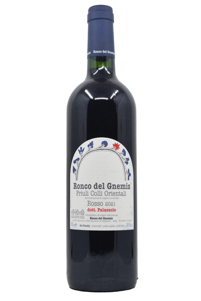 Bottle of Ronco del Gnemiz Friuli Rosso Dott. Palazzolo 2021-Red Wine-Flatiron SF