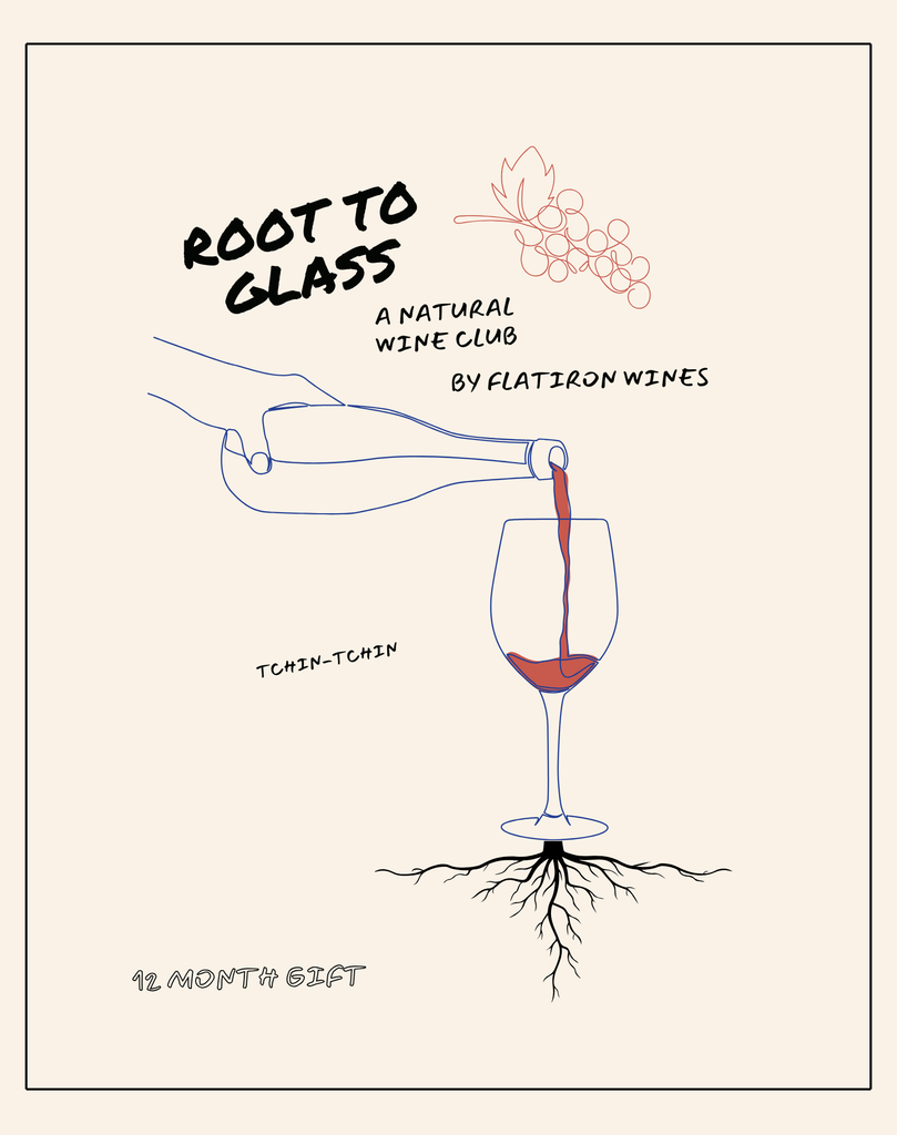 Bottle of Root to Glass - 12 Month Gift-Flatiron SF