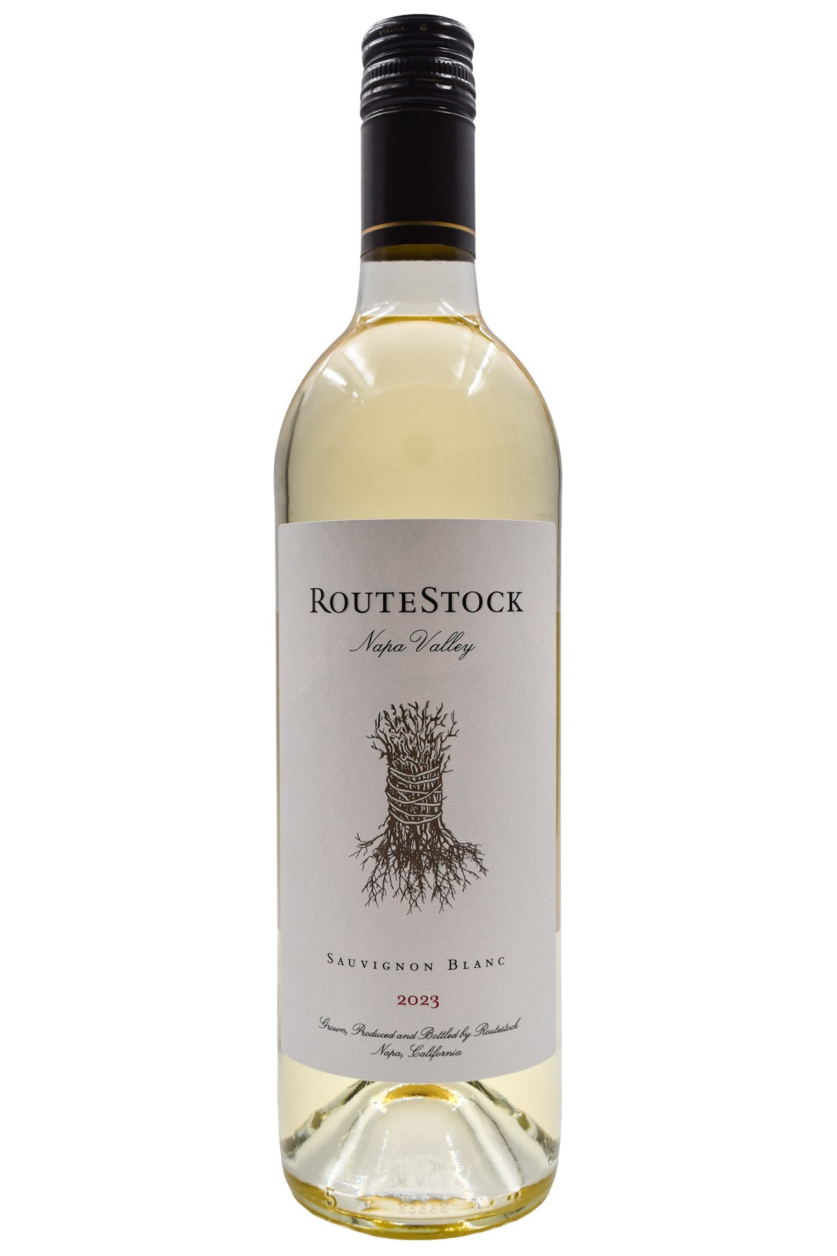 Bottle of RouteStock Napa Valley Sauvignon Blanc 2023-White Wine-Flatiron SF