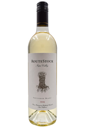 Bottle of RouteStock Napa Valley Sauvignon Blanc 2023-White Wine-Flatiron SF