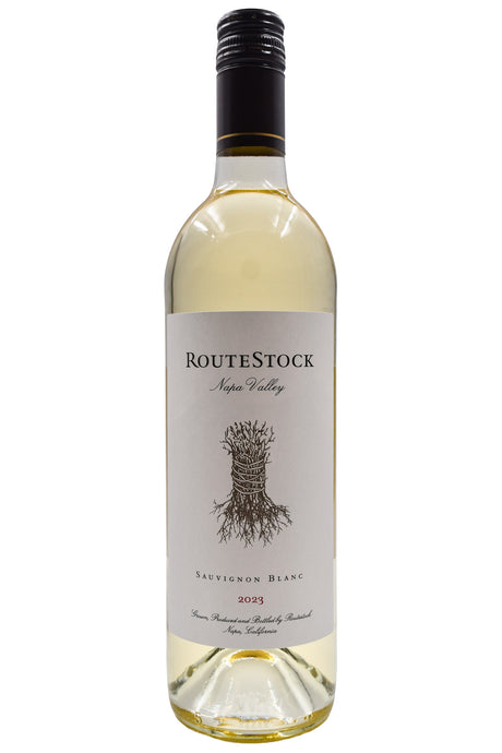 Bottle of RouteStock Napa Valley Sauvignon Blanc 2023-White Wine-Flatiron SF