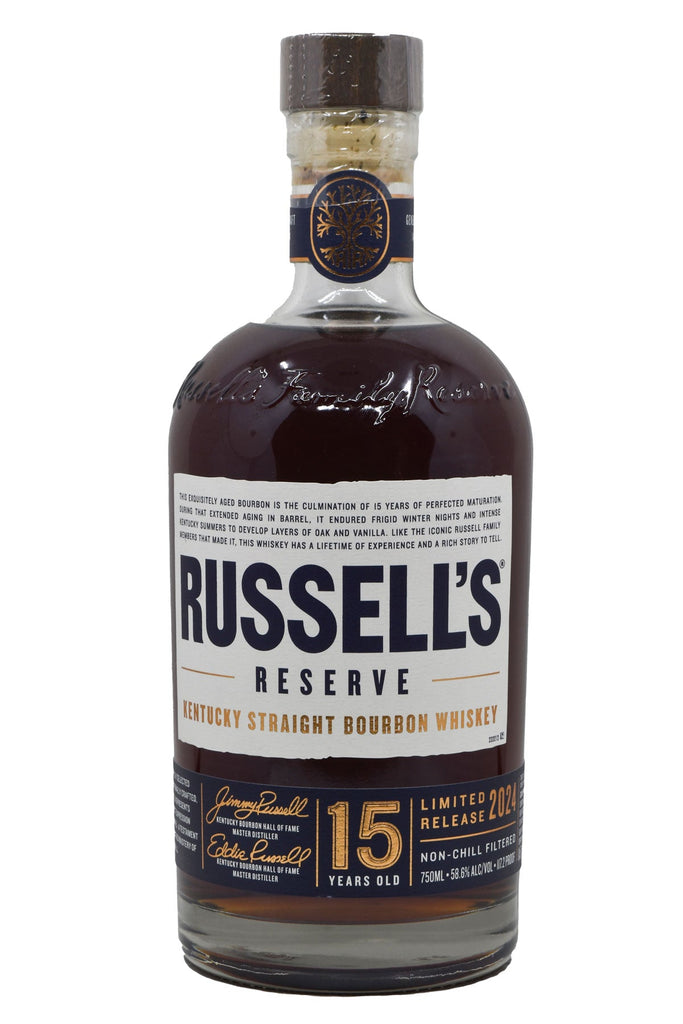 Bottle of Russell's Reserve 2024 Limited Release 15 Year Bourbon-Spirits-Flatiron SF