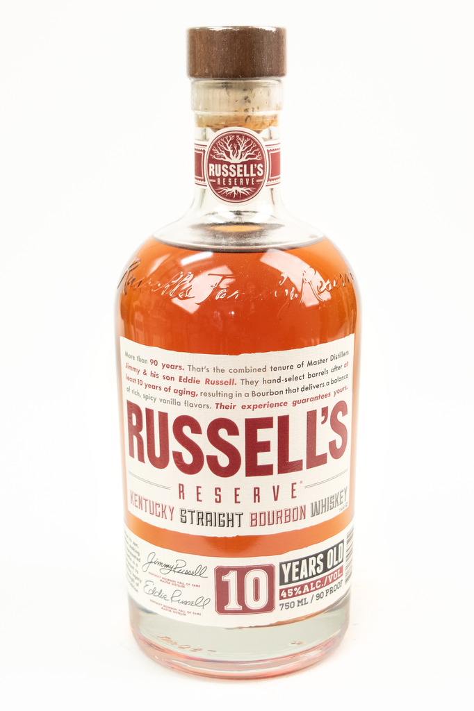 Bottle of Russell's Reserve Bourbon 10 year-Spirits-Flatiron SF