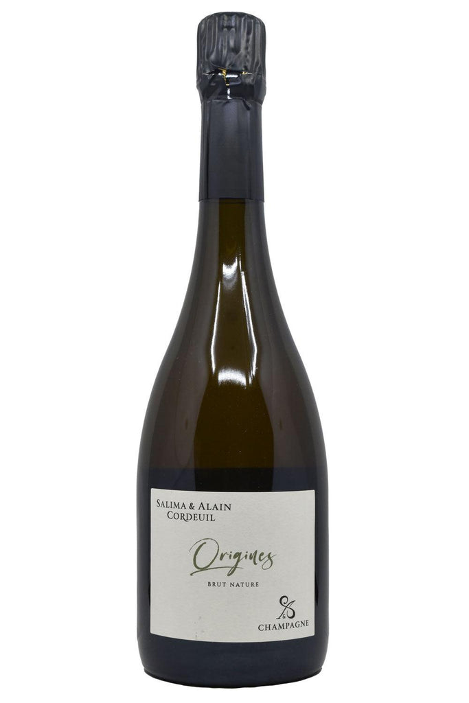 Bottle of Salima et Alain Cordeuil Champagne Brut Nature Origines 2018-Sparkling Wine-Flatiron SF