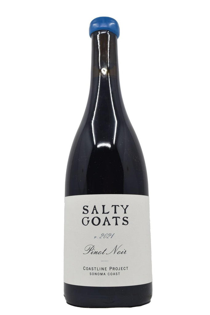 Bottle of Salty Goats Sonoma Coast Pinot Noir Coastline Project 2021-Red Wine-Flatiron SF