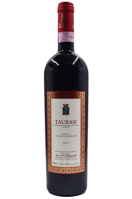 Bottle of Salvatore Molettieri Taurasi Vigna Cinque Querce 2007-Red Wine-Flatiron SF