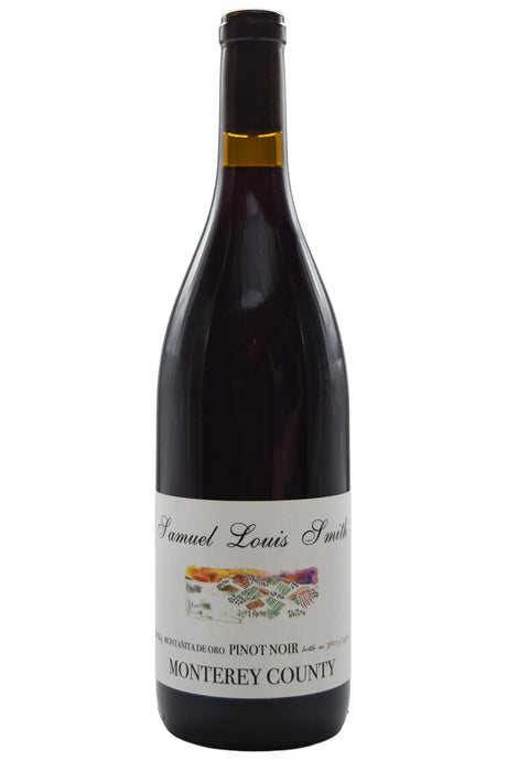 Bottle of Samuel Louis Smith Monterey Pinot Noir Montanita de Oro 2024-Red Wine-Flatiron SF