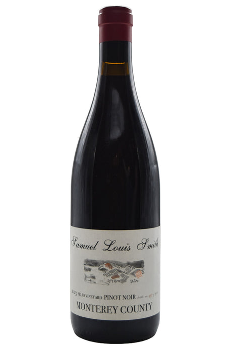 Bottle of Samuel Louis Smith Monterey Pinot Noir Pelio Vineyard 2023-Red Wine-Flatiron SF
