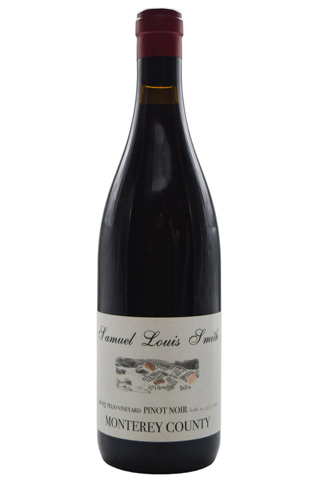 Bottle of Samuel Louis Smith Monterey Pinot Noir Pelio Vineyard 2023-Red Wine-Flatiron SF