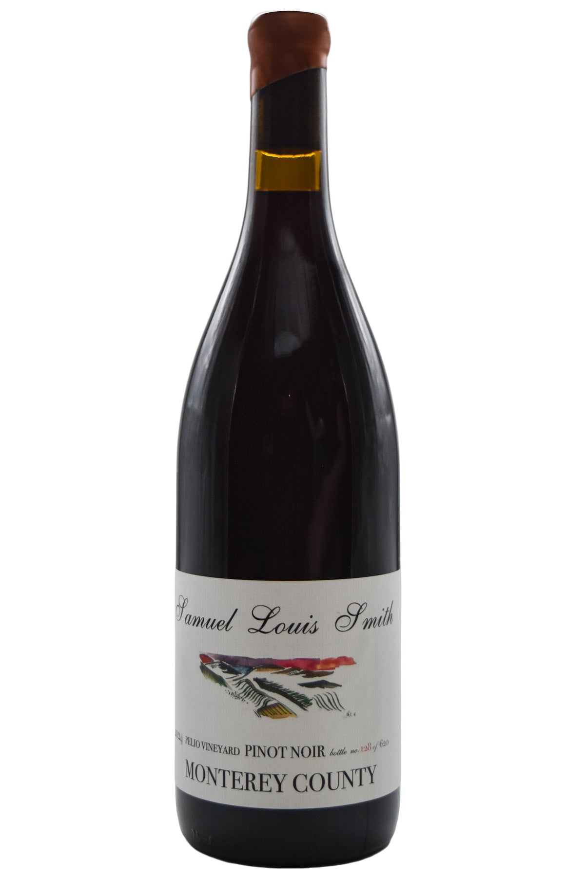 Bottle of Samuel Louis Smith Monterey Pinot Noir Pelio Vineyard 2024-Red Wine-Flatiron SF