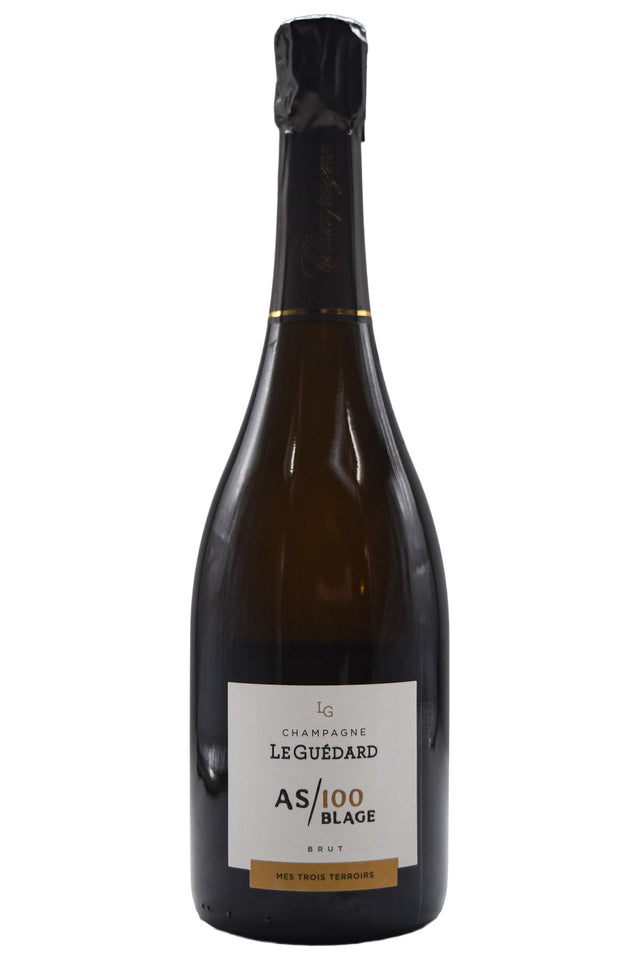 Bottle of Sanchez Le Guedard Champagne Brut Mes 3 Terroirs AS/100 Blage NV-Sparkling Wine-Flatiron SF