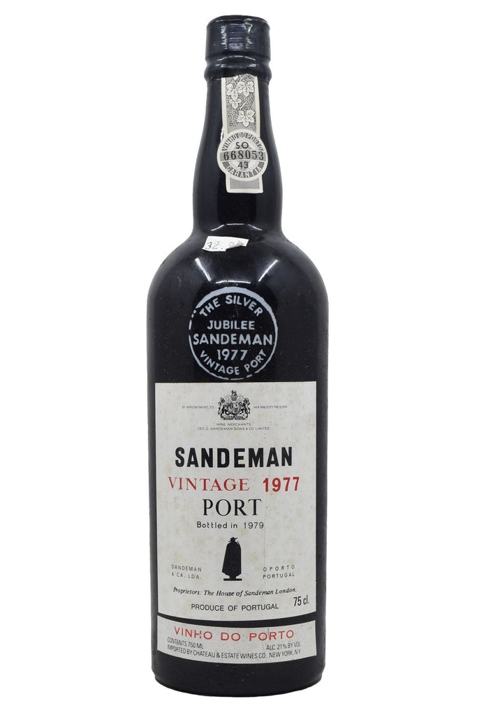 Bottle of Sandeman Vintage Port 1977-Fortified Wine-Flatiron SF