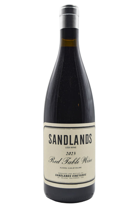 Bottle of Sandlands Lodi County Red Table Wine 2023-Red Wine-Flatiron SF