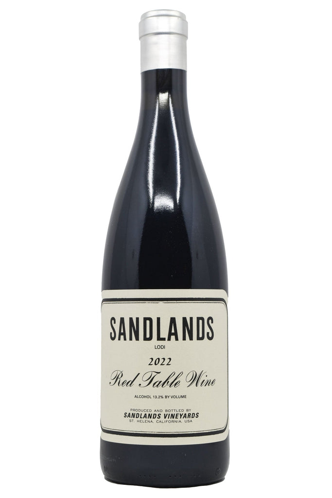 Bottle of Sandlands Lodi Red Table Wine 2022-Red Wine-Flatiron SF