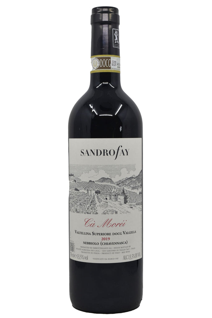 Bottle of Sandro Fay Valtellina Superiore Ca Morei 2019-Red Wine-Flatiron SF