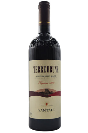 Bottle of Santadi Carignano del Sulcis Terre Brune 2020-Red Wine-Flatiron SF