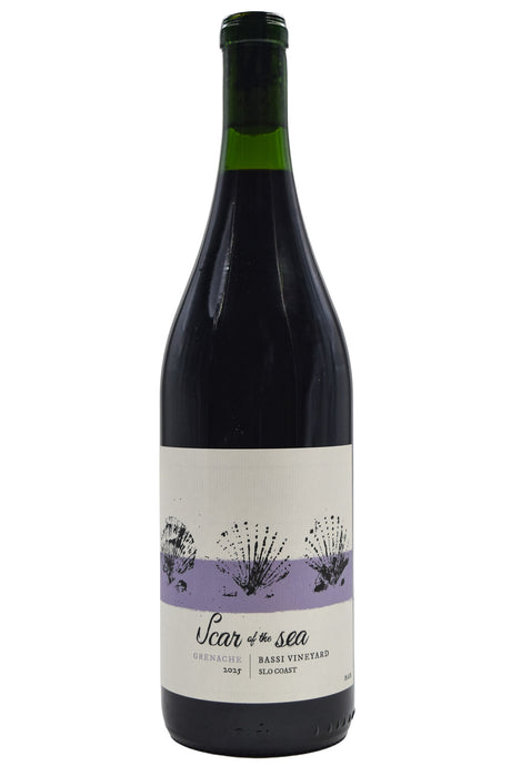 Bottle of Scar of the Sea SLO Coast Estate Grenache Bassi Ranch 2025-Red Wine-Flatiron SF