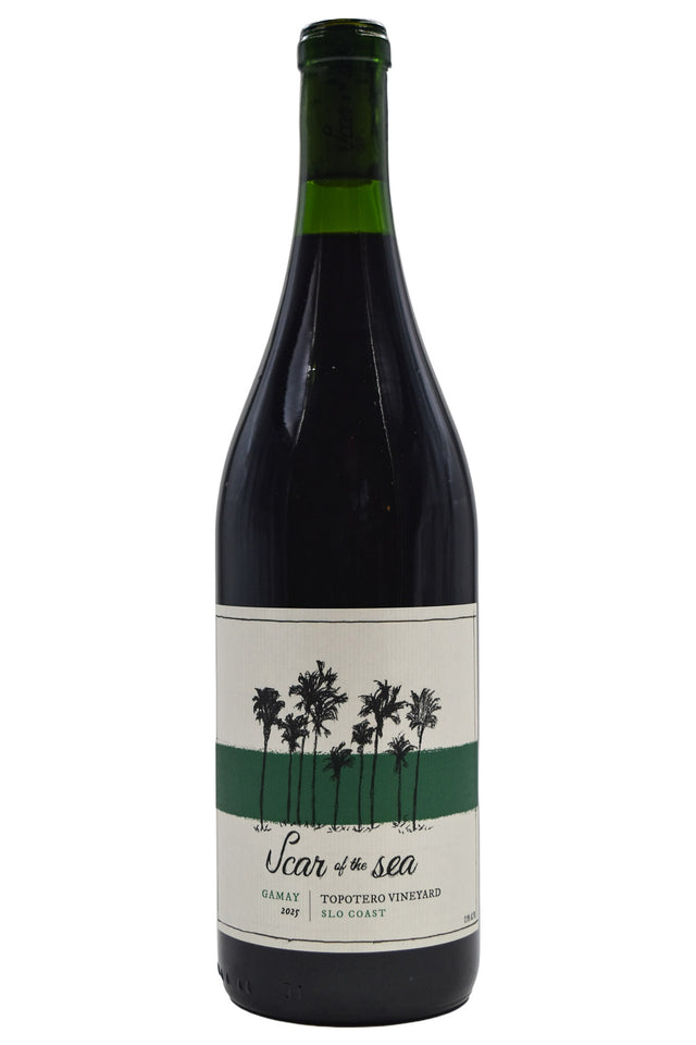 Bottle of Scar of the Sea SLO Coast Gamay Topotero Vineyard 2025-Red Wine-Flatiron SF