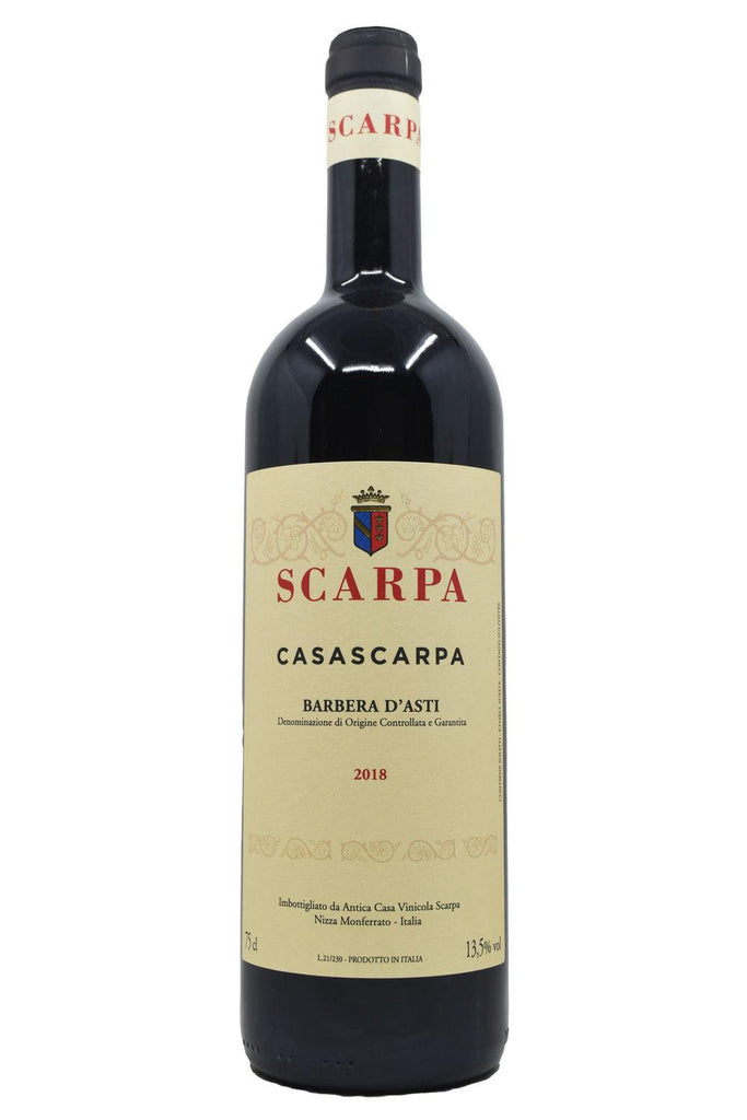 Bottle of Scarpa Barbera D'Asti Casa Scarpa 2018-Red Wine-Flatiron SF