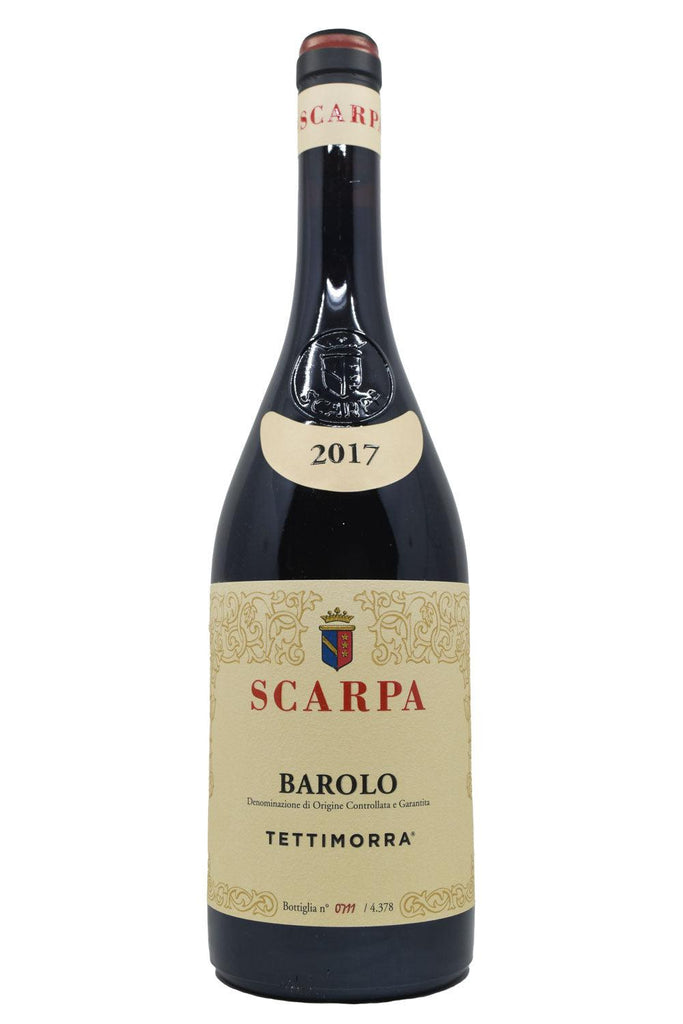 Bottle of Scarpa Barolo Tettimorra 2017-Red Wine-Flatiron SF