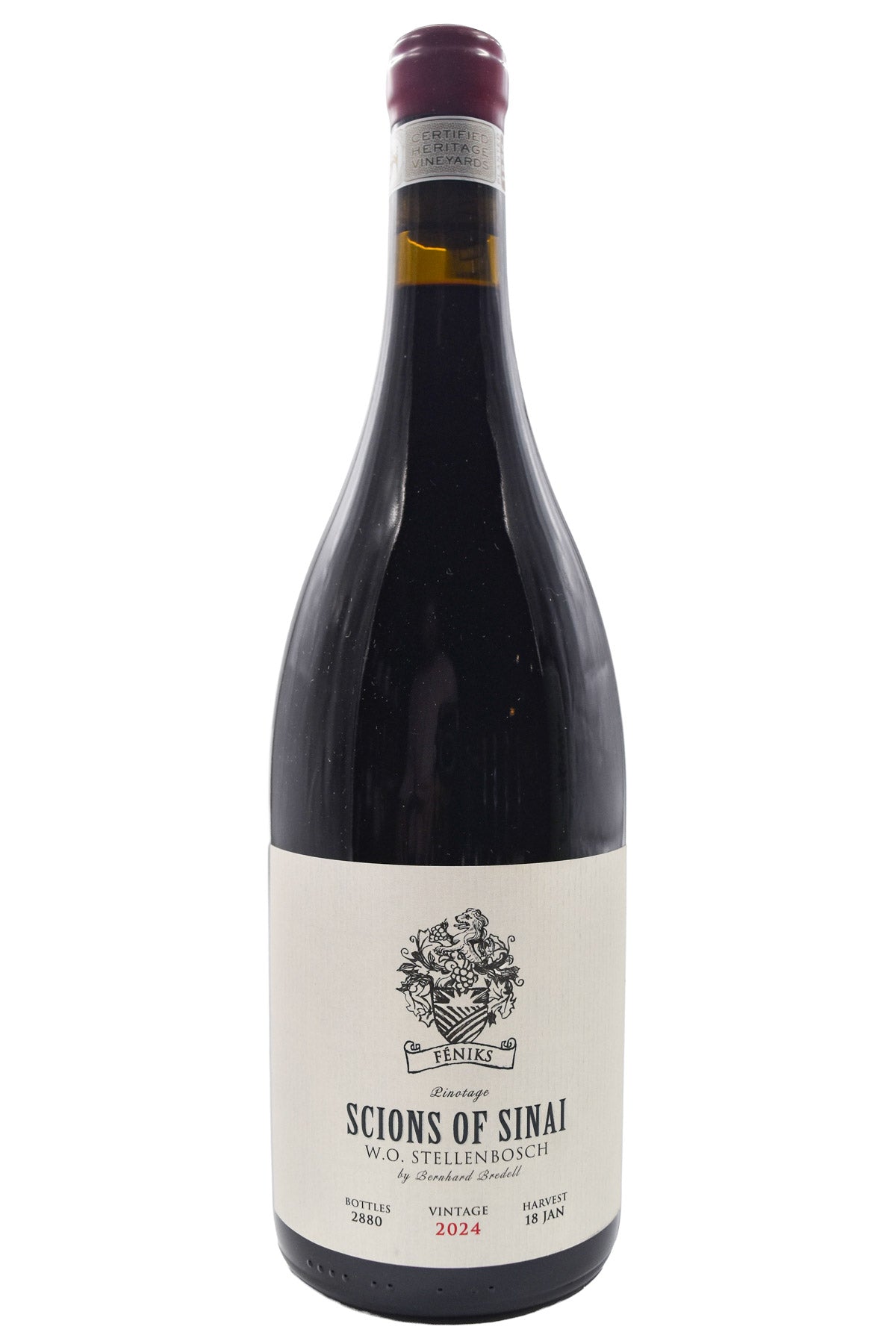 Bottle of Scions of Sinai Feniks Pinotage 2024-Red Wine-Flatiron SF