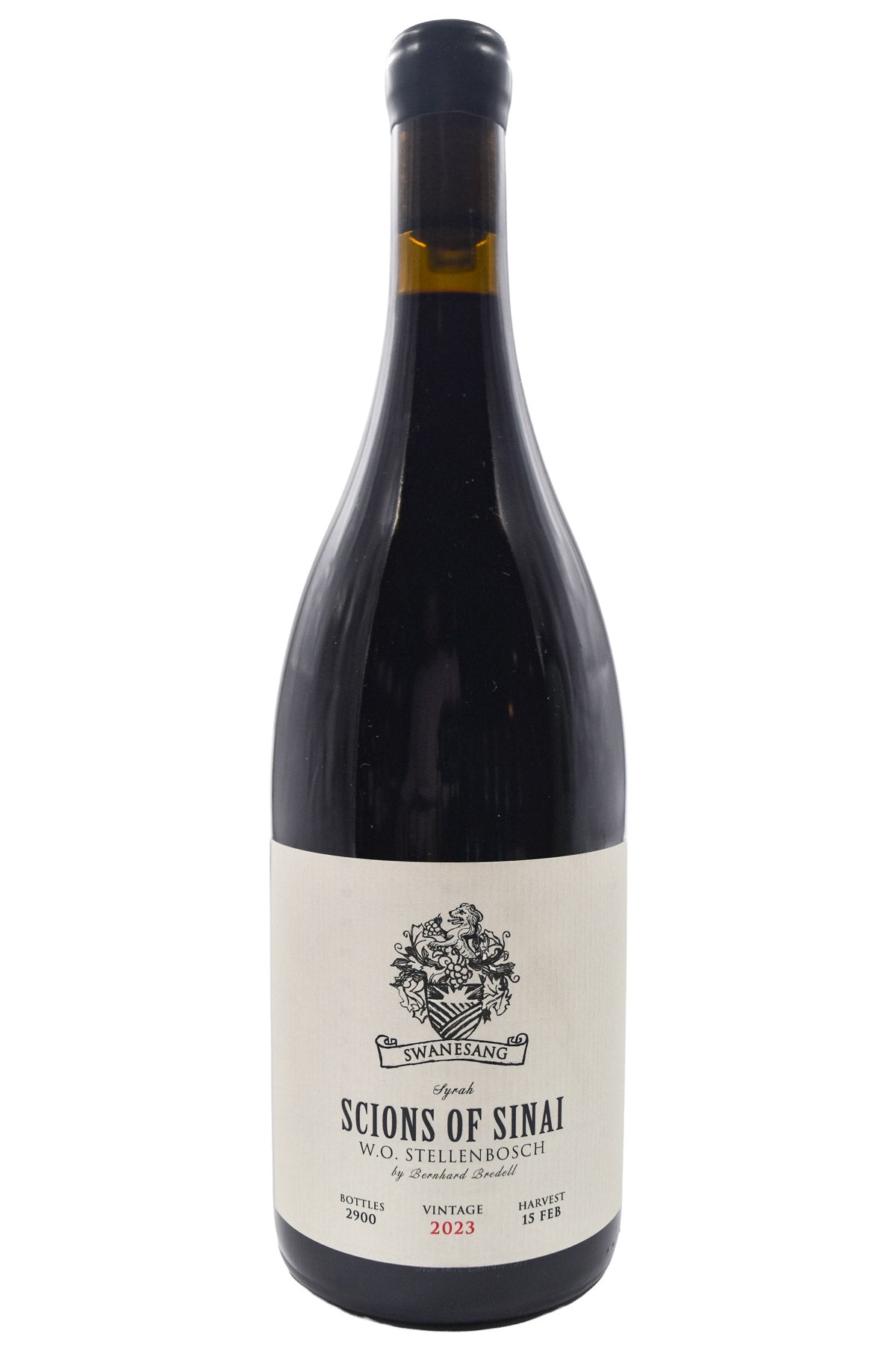 Bottle of Scions of Sinai Swanesang Syrah 2023-Red Wine-Flatiron SF