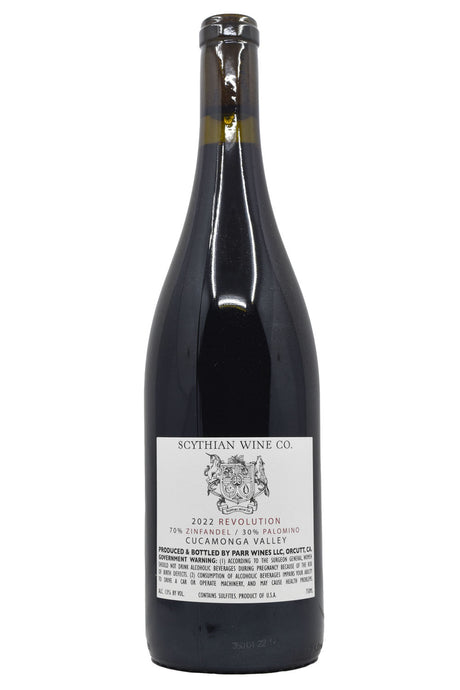 Bottle of Scythian Wine Co. Cucamonga Valley Revolution Red 2022-Red Wine-Flatiron SF