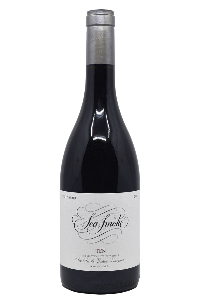 Bottle of Sea Smoke Pinot Noir Sta. Rita Hills Ten 2022-Red Wine-Flatiron SF