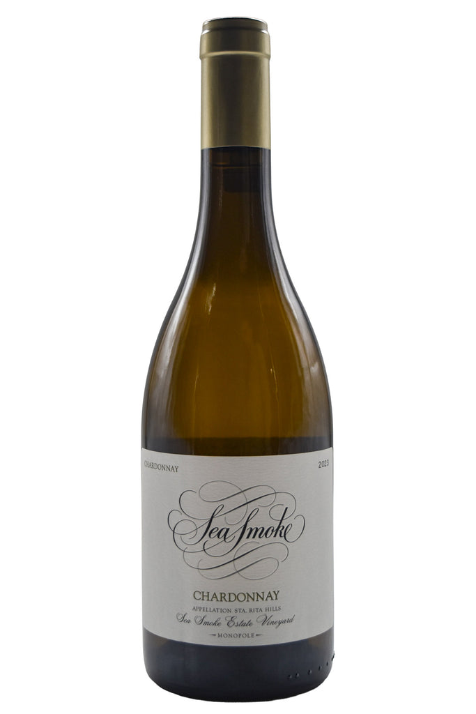 Bottle of Sea Smoke Sta. Rita Hills Chardonnay Estate Vineyard 2023 [NET]-White Wine-Flatiron SF